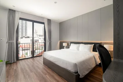 Suite con vistas a la ciudad — Luxe Paradise Suites Hotel To Ngoc Van